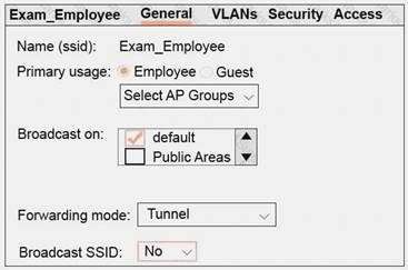 HPE6-A42 dumps exhibit