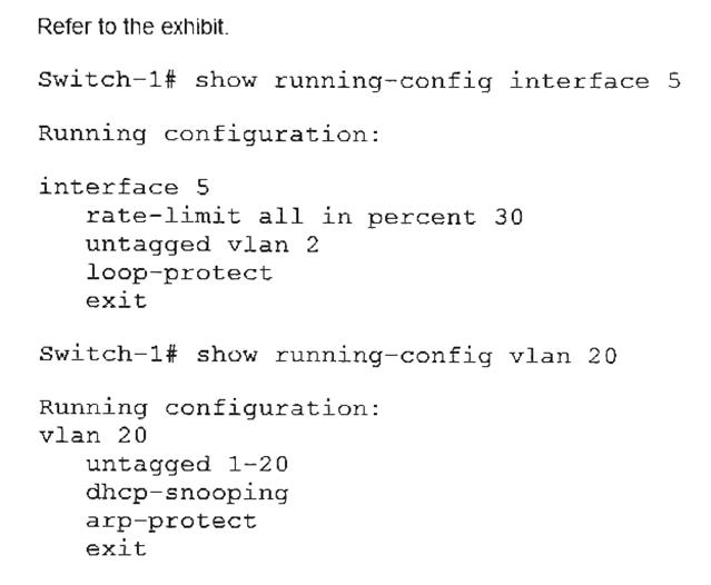 HPE6-A45 dumps exhibit