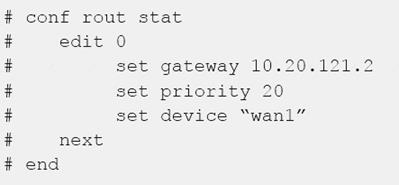 NSE7_EFW-6.0 dumps exhibit