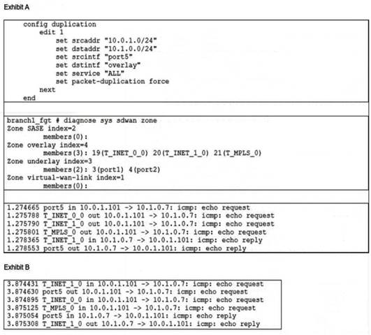 NSE7_SDW-7.2 dumps exhibit
