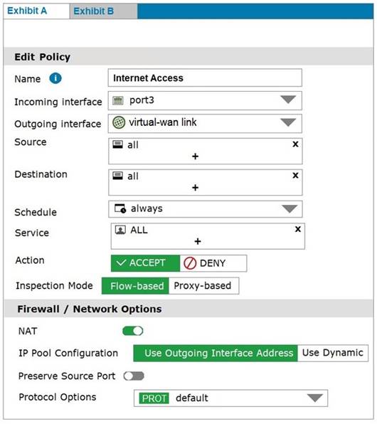 NSE7_SDW-7.2 dumps exhibit